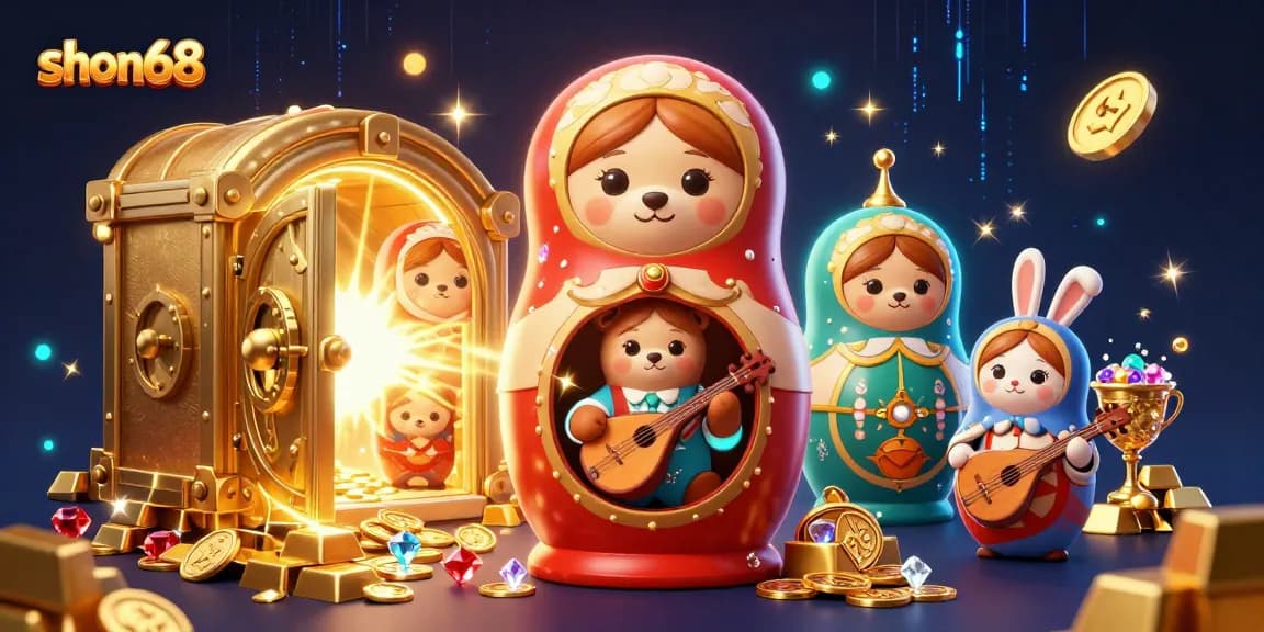 Join shon68 for an exciting adventure in an ultra-detailed casino scene filled with jackpots and treasures.