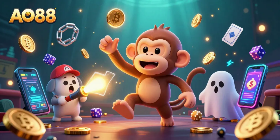 Engage in exhilarating gameplay with AO88's haunted casino atmosphere filled with golden treasures.
