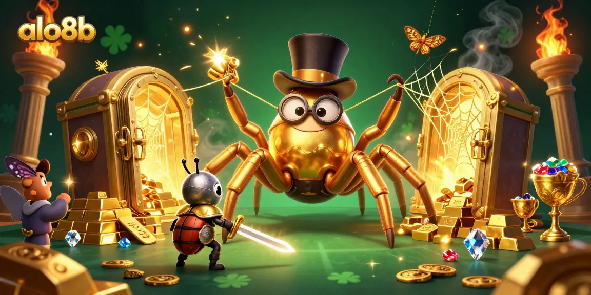Join the excitement with alo8b as you explore a vibrant casino world full of treasures and adventures.